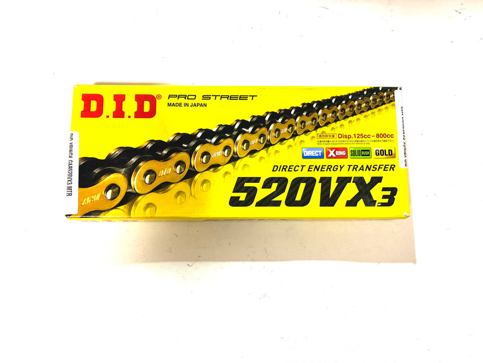 DID VX3 520 Chain 140L