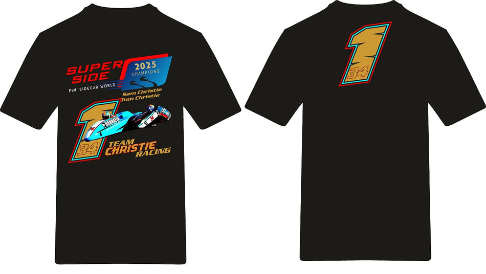 Team Christie Racing - 2025 World Champions T-Shirt
