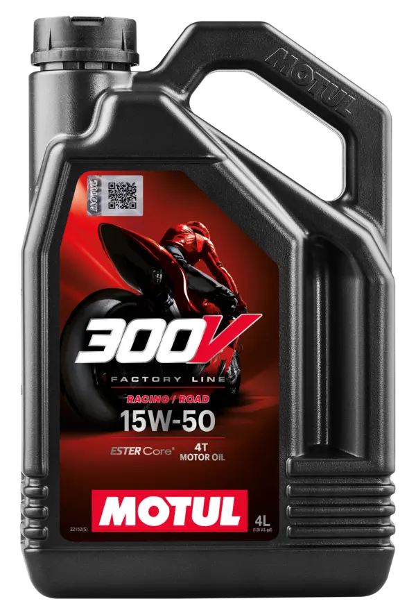 Motul 300V 15W50 Factory Line Road Racing 4 Litres